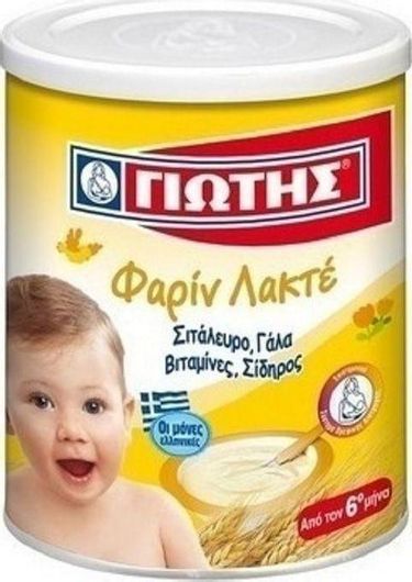 Γιώτης Βρεφική Κρέμα Φαρίν Λακτέ 300gr για 6+ Μηνών