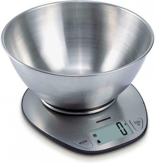 Ζυγαριά Κουζίνας Heinner Ψηφιακή 1gr / 5kg Inox