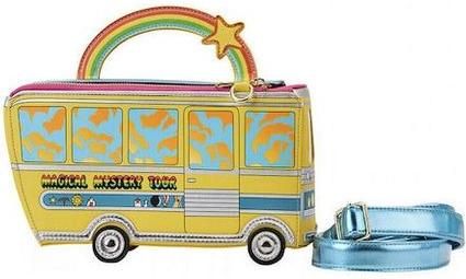 Παιδική Τσάντα Ώμου Loungefly Magical Mystery Tour Bus Κίτρινο