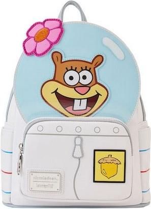 Παιδική Τσάντα Πλάτης Loungefly Spongebob Squarepants Sandy Cheeks Γαλάζιο 