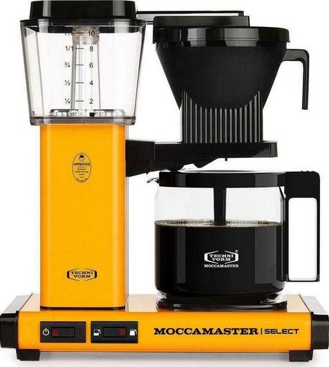 Moccamaster KBG Select Καφετιέρα Φίλτρου 1520W Yellow Pepper