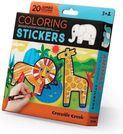 Crocodile Creek Ζωγραφική Άγρια Ζώα για Παιδιά 3+ Ετών