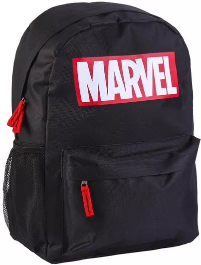 Σχολική Τσάντα Δημοτικού Cerda Marvel Μαύρο