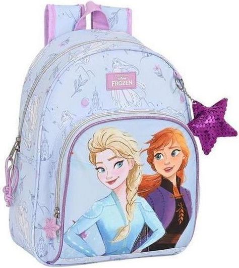 Σχολική Τσάντα Δημοτικού Safta Frozen Mπλε