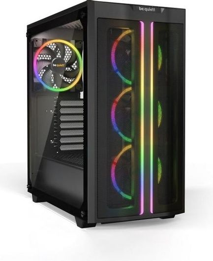 Κουτί Υπολογιστή Be Quiet Pure Base 500 FX Gaming Midi Tower με Πλαϊνό Παράθυρο & RGB Φωτισμό Μαύρο