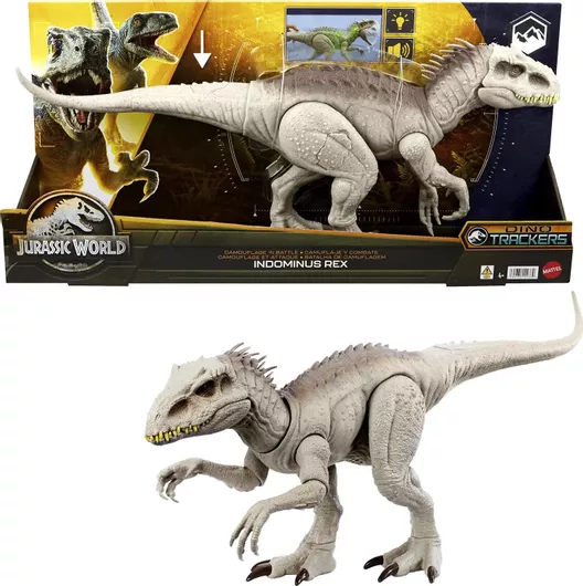 Action Figure Mattel Jurassic World Indominus Rex με Φως για 4+ Ετών