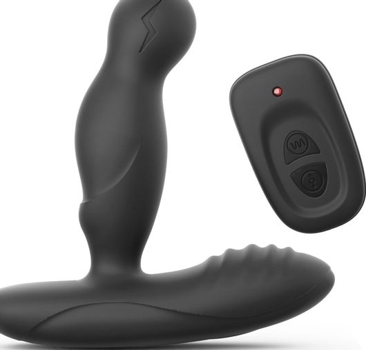 Δονητής Προστάτη Dorcel Ασύρματος Περιστρεφόμενος & Θερμαινόμενος P-Swing Rotating & Heating Remote Controlled Prostate Vibrator Μαύρο