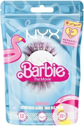 Nyx Professional Makeup Barbie Jumbo Ψεύτικες Βλεφαρίδες σε Μαύρο χρώμα