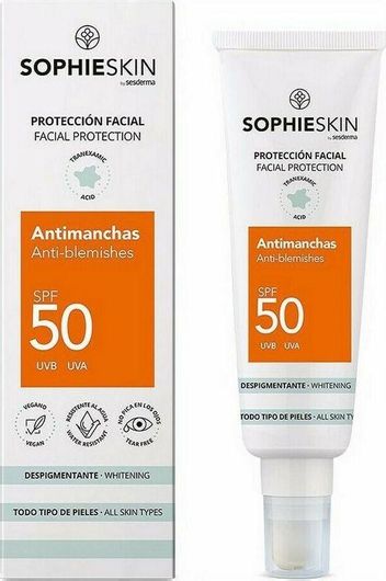 Αντηλιακή Κρέμα Προσώπου Sophieskin Facial Protection Anti Blemishes SPF50 50ml