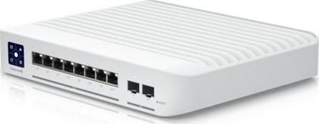 Switch Ubiquiti UniFi Enterprise 8 PoE Managed L3 PoE+ με 8 Θύρες Ethernet & 2 SFP Θύρες