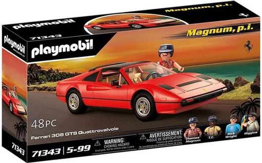 Playmobil Ferrari Magnum, P.I. 308 GTS Quattrovalvole για 5-99 ετών