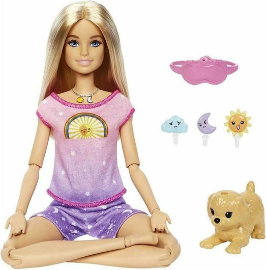 Barbie Mattel Rise & Relax Self-Care για 3+ Ετών 