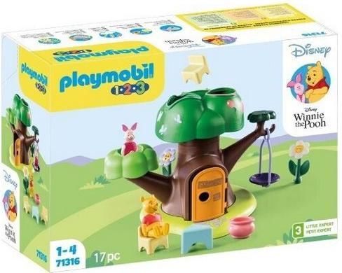 Playmobil 123 Disney Winnie's & Piglet's Tree House για 1-4 ετών