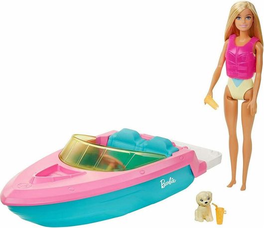 Barbie Mattel Σκάφος με Κούκλα για 3+ Ετών