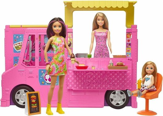 Barbie Mattel Barbie & Sisterrs Food Truck για 3+ Ετών