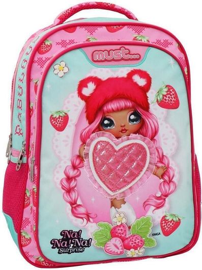 Σχολική Τσάντα Πλάτης Δημοτικού Must Nanana Fabulous Ροζ