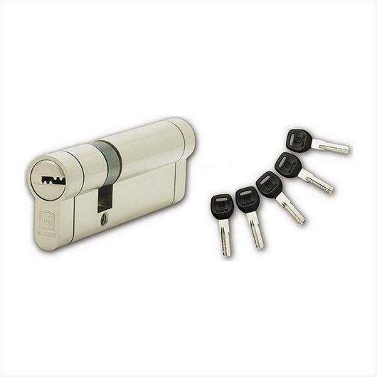 Αφαλός Martin για Τοποθέτηση Κλειδαριά 75mm 30-45mm με 5 Κλειδιά Χάλκινο