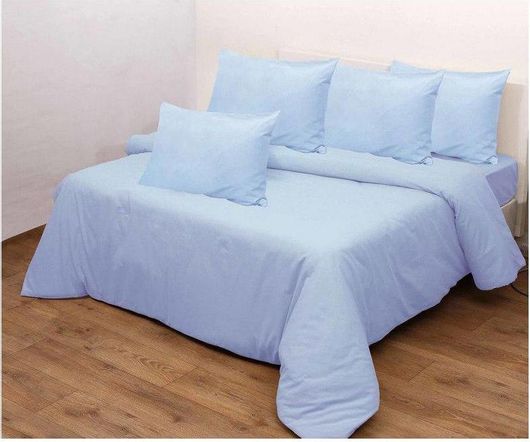 Σετ Μαξιλαροθήκες Viopros Φανέλλα 50x70 3100 Σιέλ