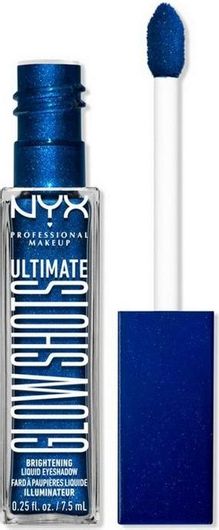 Υγρή Σκιά Ματιών Nyx Professional Ultimate Glow Shots 21 Blueberry Bank 7.5ml