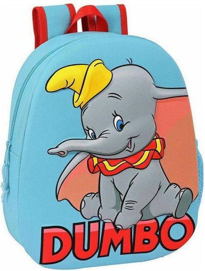 Σχολική Τσάντα Πλάτης Νηπίου Safta Dumbo Γαλάζιο
