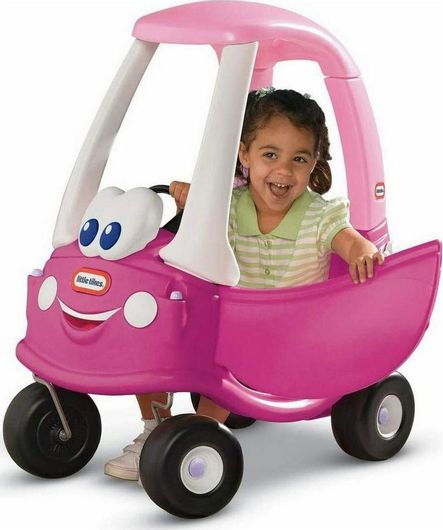 Περπατούρα Ride On Little Tikes Cozy Coupe Rosy Αυτοκινητάκι Ροζ 