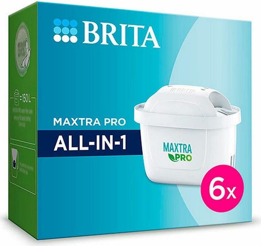 Ανταλλακτικό Φίλτρο Νερού Brita για Κανάτα Pro All in 1 6τμχ