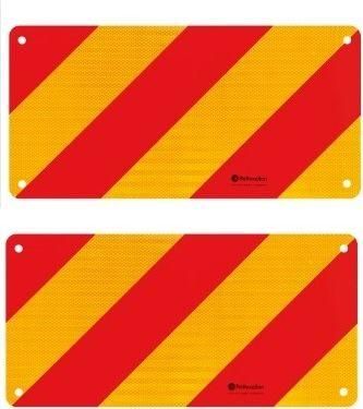 Ανακλαστικό Σήμα Lampa σε Πάνελ Αλουμινίου 565x280mm 2Τμχ A