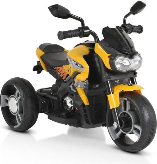 Παιδική Μηχανή Moni Colombo Ηλεκτροκίνητη 12 Volt Κίτρινο για 3+ Ετών