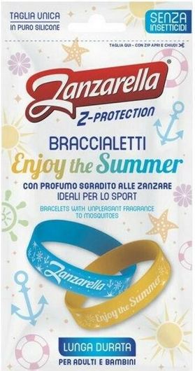 Εντομοαπωθητικά Βραχιόλια για Παιδιά Coswell Zanzarella Z-Protection Enjoy The Summer 2τμχ