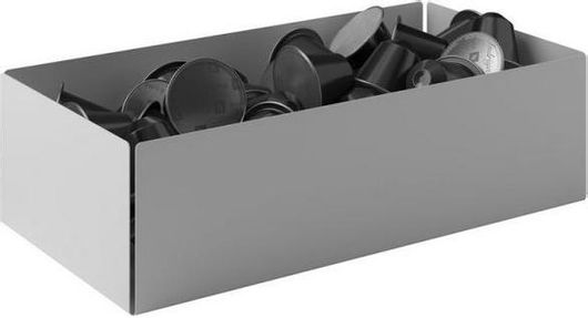 Βάση για Κάψουλες Καφέ 117-033 Matt White Pam Co 25x13x7.5cm 1τμχ