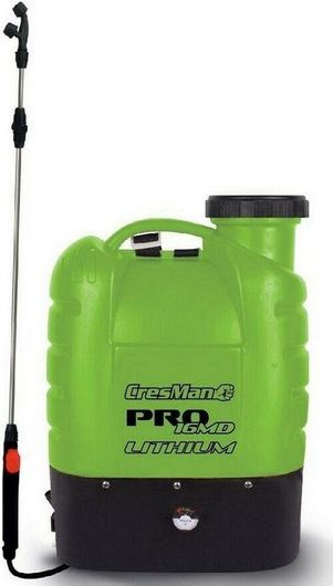 Ψεκαστήρας Πλάτης Cresman Lithium Μπαταρίας με Χωρητικότητα 16lt