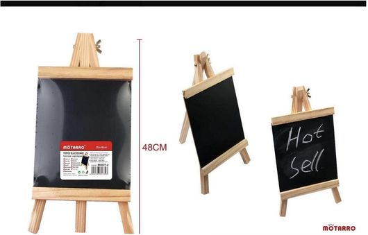 Μαυροπίνακας Motarro με Τρίποδο 48x25cm