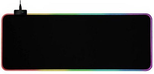Gms GMS Gaming Mouse Pad XXL 800mm με RGB Φωτισμό Μαύρο
