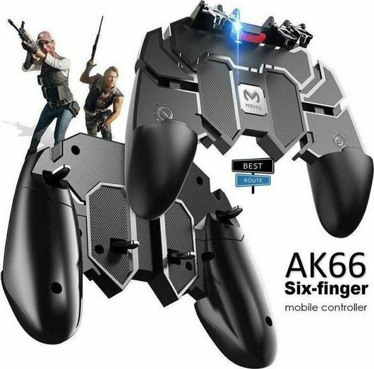 Weibo ΑΚ-66 Ενσύρματο Gamepad για Android/iOS Μαύρο