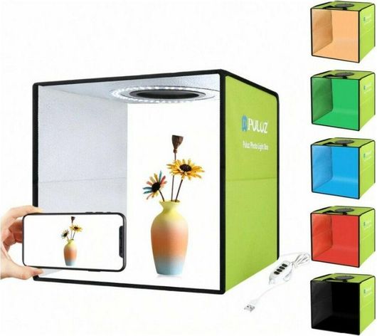 Photo Box Puluz 9788209 Φωτιζόμενο με Πολλαπλά Backround 30x30x30cm