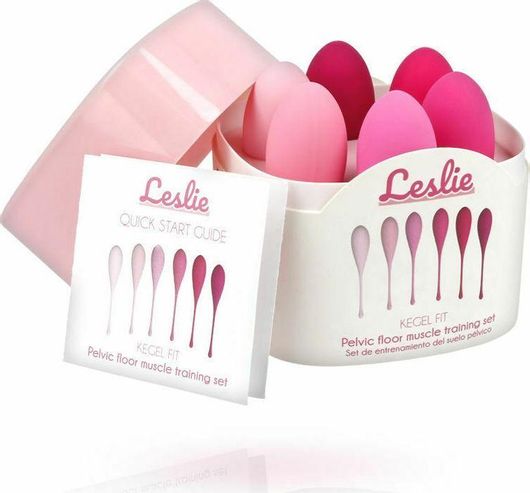 Κολπικές Μπάλες Leslie Kegel Fit Pelvic Muscle Training Set 6τμχ