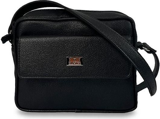 Γυναικεία Τσάντα Ώμου Hunter Τετράγωνη Μαύρο