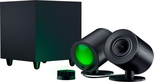 Ασύρματα Ηχεία Υπολογιστή Razer Razer Nommo V2 PRO 2.1 με RGB Φωτισμό και Bluetooth Ισχύος 300W Μαύρο