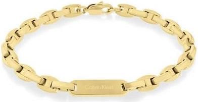 Αλυσίδα Χειρός Calvin Klein 35000412 από Ατσάλι Επιχρυσωμένο