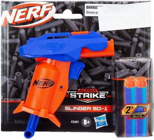 Nerf Εκτοξευτής Slinger SD-1 Alpha Strike για 8+ Ετών