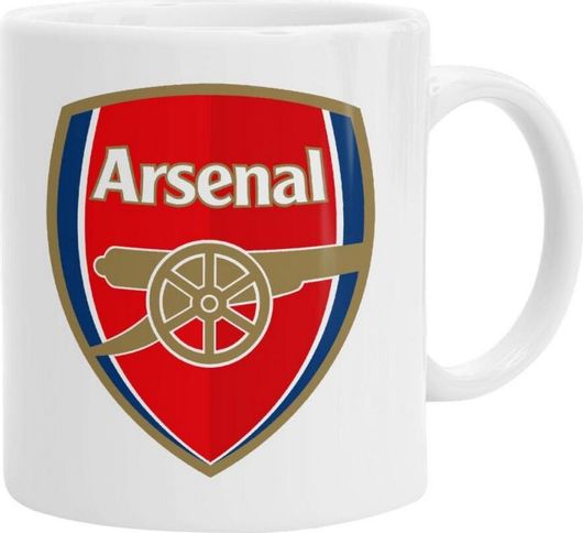 Κούπα Koupakoupa Arsenal, Κεραμική 330ml Λευκό
