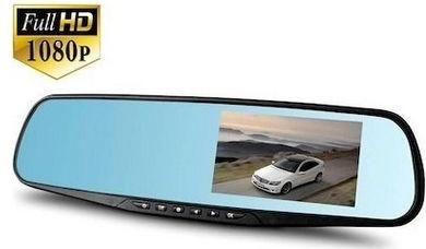 Καθρέπτης με Κάμερα DVR Αυτοκινήτου 1080P με Οθόνη 4" & Κάμερα Οπισθοπορείας