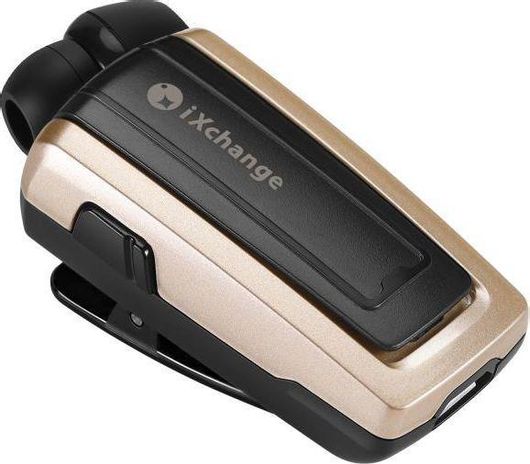 iXchange Ua26 In-ear Bluetooth Handsfree Ακουστικό Πέτου Χρυσό