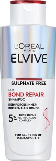 Σαμπουάν L'Oreal Paris Elvive Bond Repair Αναδόμησης / Θρέψης για Όλους τους Τύπους Μαλλιών 200ml