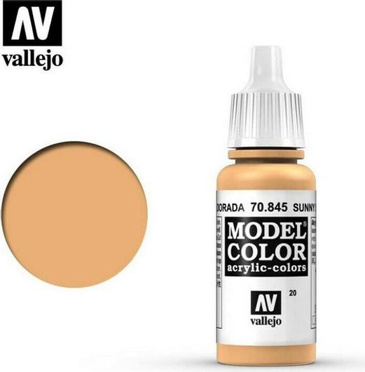 Χρώμα Μοντελισμού Acrylicos Vallejo 70845 Model Color 17ml Sunny Skin Tone