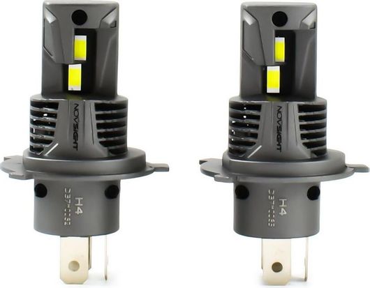 Λάμπες Αυτοκινήτου NovSight H4 LED 6500K 100W 2τμχ Ψυχρό Λευκό