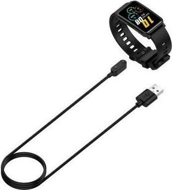 Μαγνητικό Καλώδιο Φόρτισης USB Φορτιστής για Huawei Watch Fit/Huawei Band 6/Honor Band 6/Honor ES Μαύρος