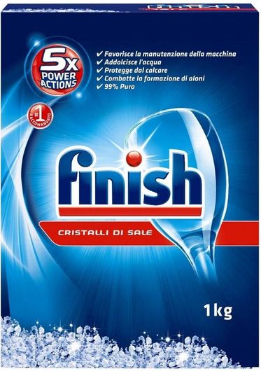 Finish Αλάτι Πλυντηρίου Πιάτων σε Σκόνη 1kg
