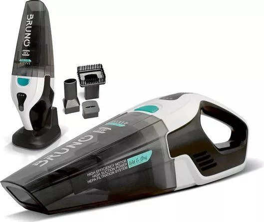 Σκουπάκι Χειρός Bruno Επαναφορτιζόμενο 7.4V Λευκό
