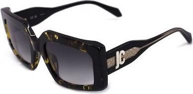 Γυναικεία Γυαλιά Ηλίου Just Cavalli SJC020V 0709 με Κοκκάλινο Σκελετό Μαύρο